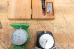 Federal Maxum .001mm Digital Travel Indicator with Probe, Assorted Dial Tension Gages