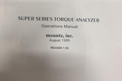 Mountz Super Series Digital Torque Analyzer Model S-100, 0-100 Ft Lb Range