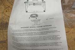 Bridgeport General Purpose Plastic Safety Guards (3 Units),  ***All New Unused***