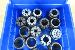 TG100 Single Angle Collets (25pcs), Assorted Diameters