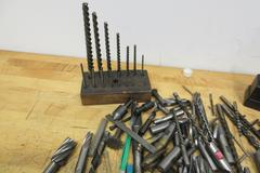 High Speed Steel Cutting Tools Assorted, Drills, Reamers, End Mills, and More, Some New Mostly Used