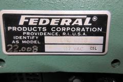 Federal Electric Bore Gage System EMD-632B (2 Units)  with Analog Readout, (2) 28.65mm Probe Heads and (1) 28.65mm Master Setting Ring