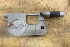 Starrett #124 Mechanical Inside Micrometer Set: 2 to 12" Range, 10 Extension Rods, Starrett 0-1" Travel Incdicator and 0-1" Pressure Micrometer **Unknown Brand**