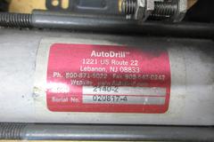 AutoDrill Model 2140-2 Single Head Pneumatic Feed Drilling Head Attachment