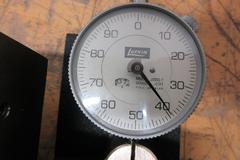 Repco Inc, Angle Dial Adjustable Sine Bar with Lufkin .001" Dial Travel Indicator and Instruction Booklet