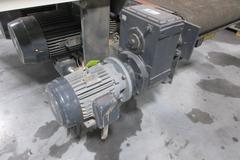 Time Savers 4300 Series Triple Head 52" Wide Belt Conveyor Feed Sanding Machine, Model 4331-45-001
