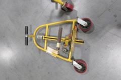Manual Furniture Moving Dollies, Heavy Duty 1320 lb Capacity, 12" Lift with Swiveling Casters and Ratchet Straps
