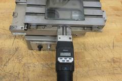 Nikon Measurescope Microscope with 15x Objective Lens, Stage Light, (1) Mitutoyo 164-162 Digital Micrometers 0-2" Range .00005" Resolution