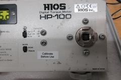 Hios Inc | HP-100 Digital Torque Meter with Adapter Cord and Battery in Carry Case