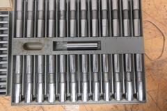 Deltronic Pin Sets (5 Sets), Nominal Sizes .078", 218", .281", .344", .500".  All sets are +/- .0012 in .0001" Increments.  **All Look Complete**