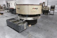 Torex T9060 Vibratory Finshing Machine with Free Standing Control Panel and Water Separation Tank  ** New Parts Installed 2025 **