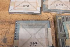 Deltronic Pin Sets (5 Sets), Nominal Sizes .078", 218", .281", .344", .500".  All sets are +/- .0012 in .0001" Increments.  **All Look Complete**