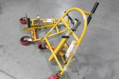 Manual Furniture Moving Dollies, Heavy Duty 1320 lb Capacity, 12" Lift with Swiveling Casters and Ratchet Straps