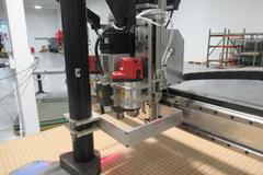 CAMaster Stinger X3 SR-48 CNC Router, 4 Zone Hurricane Vacuum Table System, Main Spindle and 2 Sub Spindles