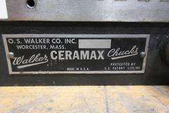 Walker Ceramax Permanent Magnetic Chuck 6" x 6.5", with (2) 4" x 2" x 1" Mag Blocks