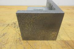 J.C. Busch Co. 8" x 5" x 4.5" Scraped Precision Angle Plate with Wood Case