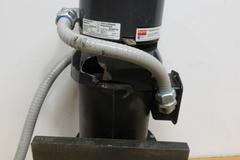  DAYTON AC Gearmotor Model 6Z400A: Parallel, Single Output Shaft, Split-Phase, TEFC, 8.5 RPM, 974 in-lb Max Torque with Dayton 4Z447A Magnetic Disc Brake