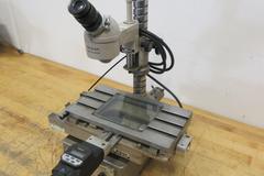 Nikon Measurescope Microscope with 15x Objective Lens, Stage Light, (1) Mitutoyo 164-162 Digital Micrometers 0-2" Range .00005" Resolution