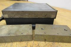 Walker Ceramax Permanent Magnetic Chuck 6" x 6.5", with (2) 4" x 2" x 1" Mag Blocks