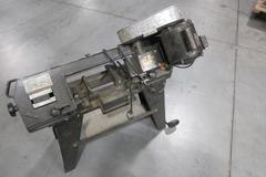 Chicago Forge 4-1/2" Horizontal Bandsaw, 45 Degree Miter, 3 Speed, 110V Single Phase