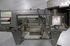 Chicago Forge 4-1/2" Horizontal Bandsaw, 45 Degree Miter, 3 Speed, 110V Single Phase