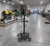 Powermatic Model 1150 15" Drill Press on Portable Rolling Stand, Wired Through Emerson VFD 120V Single Phase