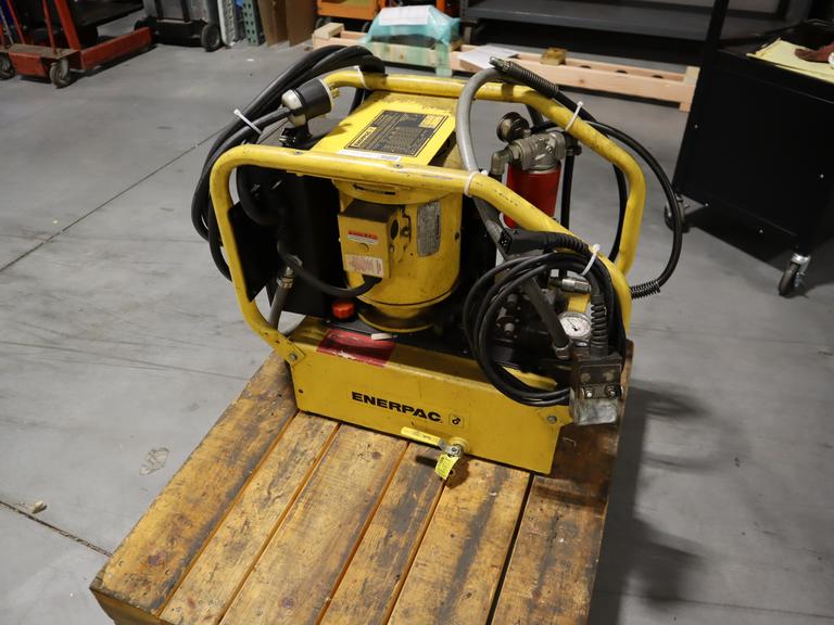 Enerpac GPER5420GFH Electric Hydraulic Pump Unit, 10,000 PSI with 5 Gallon Oil Tank
