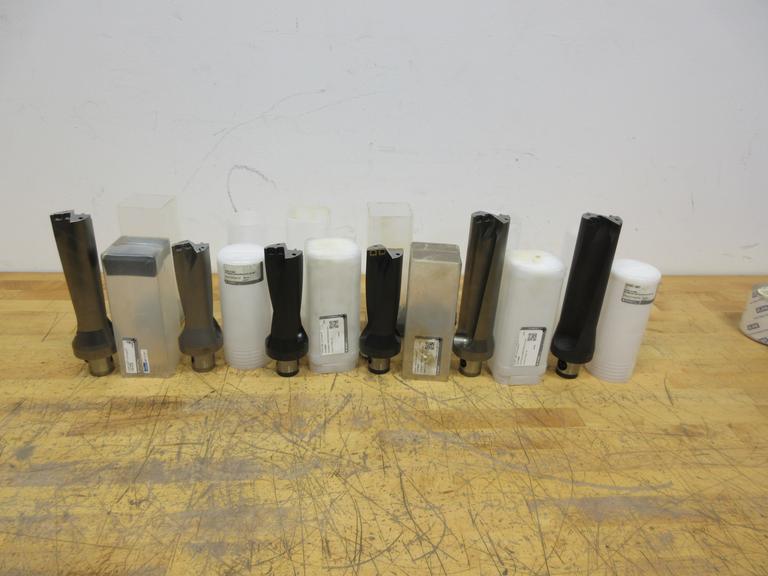 Komet ABS63 KUB Quatron Inserted Drill Bodies (6pcs), Diameters 1.937" - 2.15" ***New Unused***