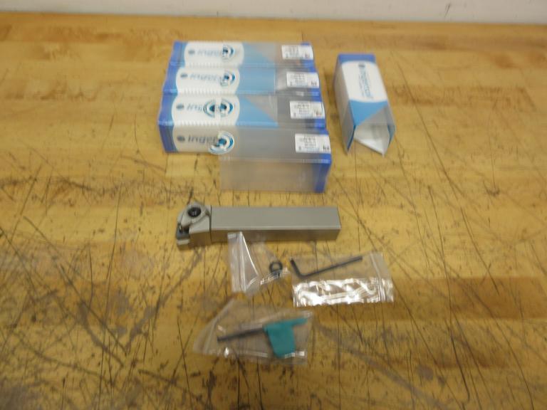 Ingersoll 6150151 TCLNR16-4D-TB Indexable Turning Toolholder: 95.000 deg Lead Angle, Clamp 1 x 1" Shank, 6" OAL (4 Pcs) *** New In Packages***