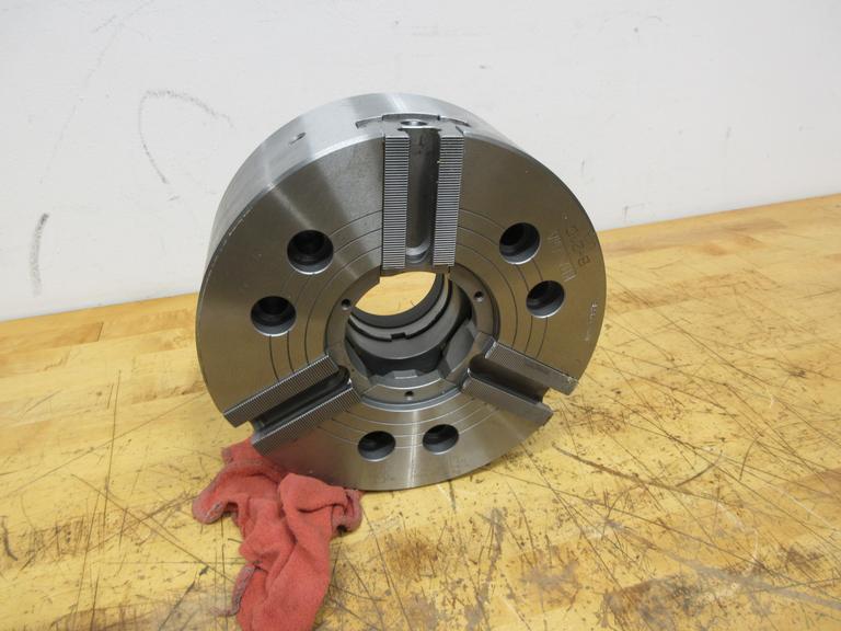Kitagawa B-210 Open Center 6", 3-Jaw Power Chuck A2-8 Mounting