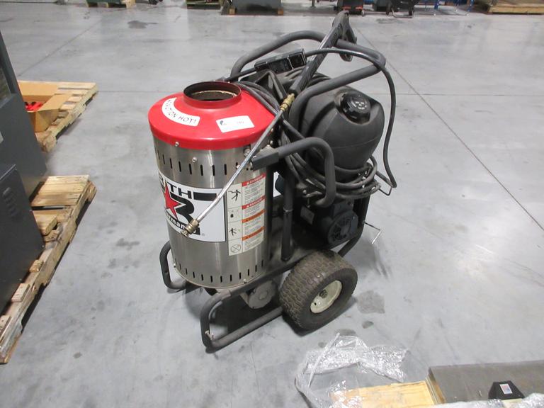 NorthStar Portable Electric Hot Water and Wet Steam Pressure Washer, 2750 PSI, 2.5 GPM, Max Temp 250 F