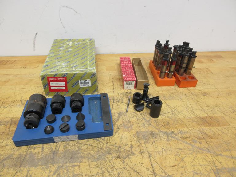 Starrett & SPI Jack Stand Sets, 20mm EDM Electrode Holders in Stands