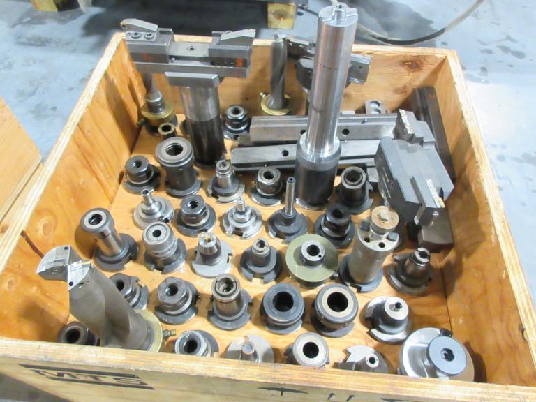 CAT50 Tool Holders, Assorted Types and Brands,  Collet, End Mill, Boring Head, Shell Mill Holder and More (38pcs)