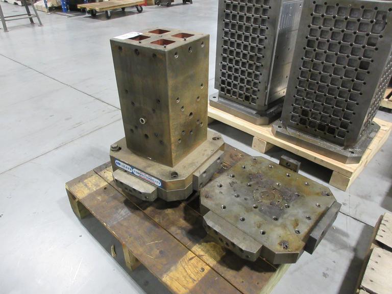 400mm Mazak HTC 400 Pallet and Pallet with Tombstonecity Square Tombstone 250mm x 250mm x 17.75" H