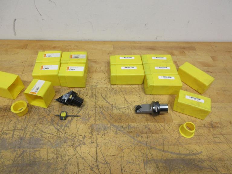 Sandvik/Jewell Group C5 Capto Mount Indexable Turning and Grooving Heads (11pcs) ***New In Packages***
