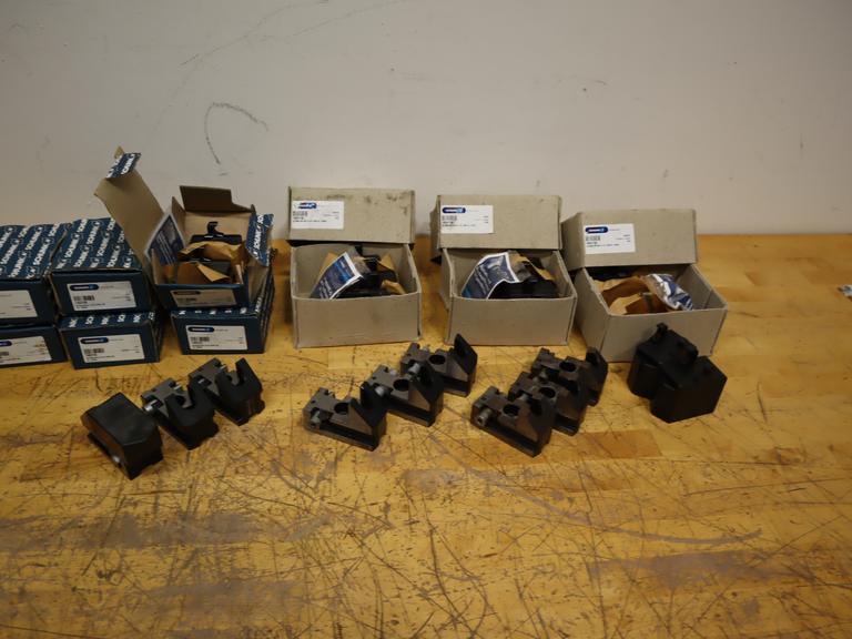 Schunk BWTJ-K210-14 Serrated Cam Lock Hard Jaws for 3-Jaw Chucks (3) Sets with Multilple Sets of Replaceable Steel Jaws Short and Tall