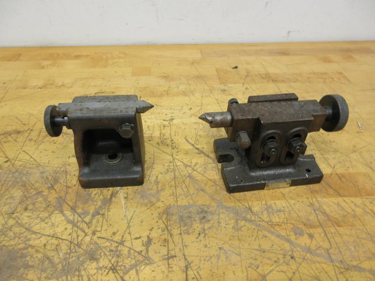 Hardinge 4" Tailstock and Yuasa Adjustable Height Tailstock