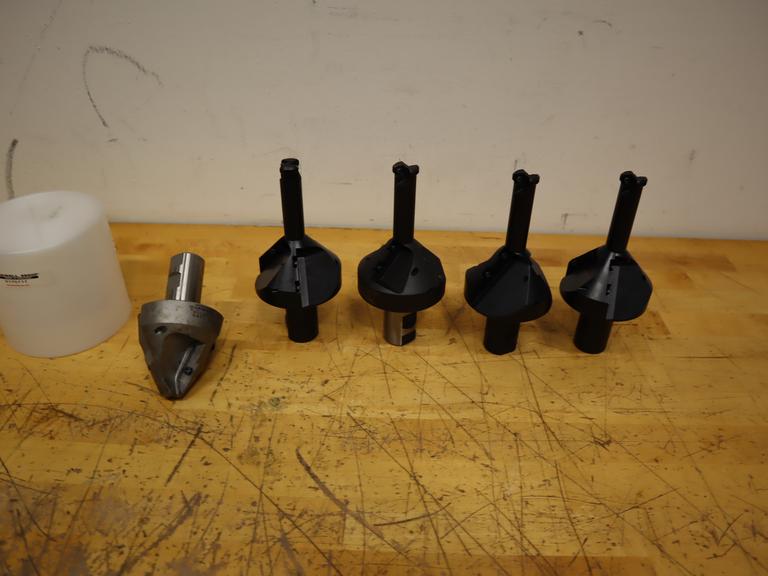 Sandvik Inserted Form Cutting Tool OM10818730 (4pcs), Jewel Group 3175717 Inserted Chamfer Tool (1pc) **New Unused**