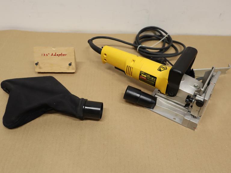 DeWalt DW682 Corded Electric Biscuit Joiner with Dust Bag and Wrench
