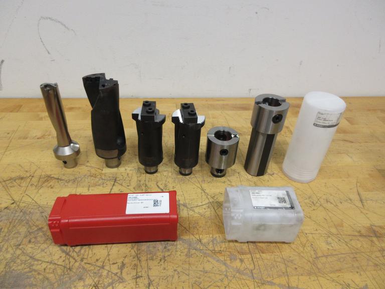 Komet ABS 50 & 63 Adapters, Drill Bodies, Boring Head Holders ***Look Unused, Some Packaged***