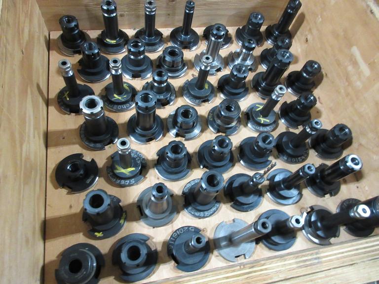 CAT50 Tool Holders, Collet Type ER16,20,32, NPA100, Accuraflex, Assorted Brands (46pcs)