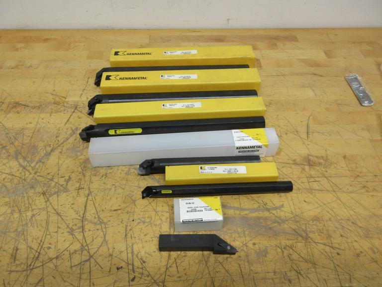 Kennametal Boring Bars and Turning Tools, (6pcs) ***Appear New or Little Use***