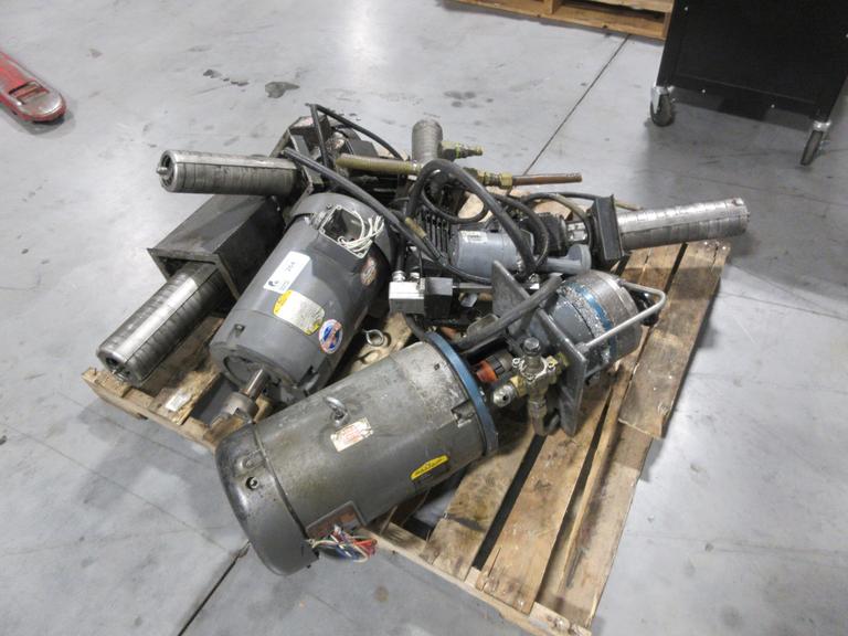Coolant Pumps and Motors, Assorted Brands, Grundfos, Flair, Baldor
