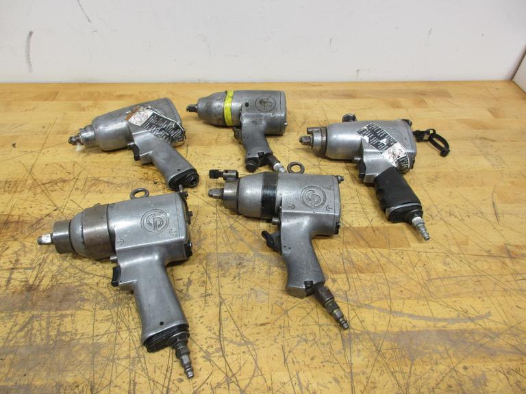 Chicago Pneumatics (5 pcs) 1/2" Drive Pistol Type Ratchet Wrenches