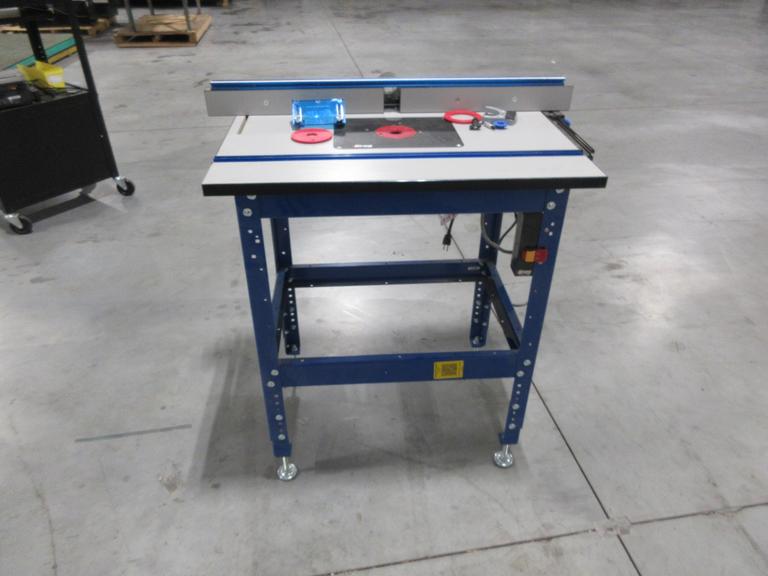 Kreg Precision Router Table System #PRS1045, Adjustable Table and Fence, Dust Collection Port, Dual Outlet Strip with Safety Switch