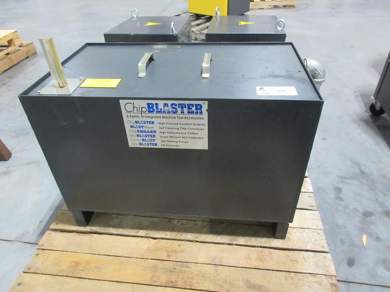 Chip Blaster Coolant Tank with Level Guage