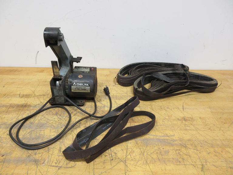 Delta 31-050 1" Wide Belt Sander with Assorted Belts