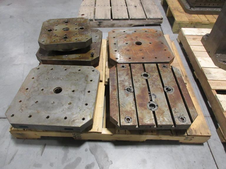 500mm, 400mm Makino A66 Mounting Style Pallets, (1) 400mm, (4) 500mm