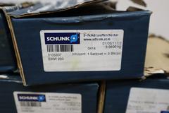  Schunk BWTJ-K305-21 Quick Change 3-Jaw Chuck Base Jaws with (9) Sets of BWW 250 Steel Jaws *** Appear to Have Little to No Use***
