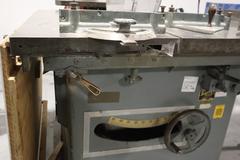 Tannewitz XJS Sliding Table Saw with 0-45 Degree Blade Tilt, 16" Blade and Accessories